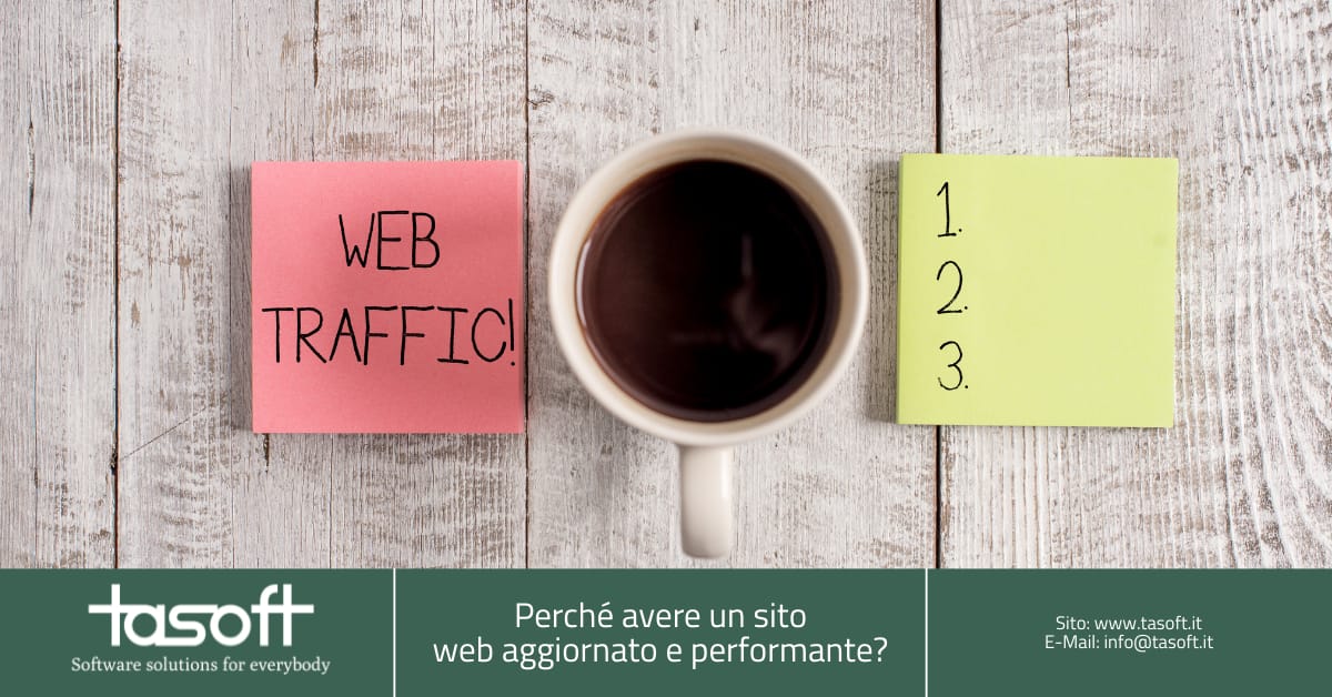 TASoft - Perché avere un sito web aggiornato e performante_