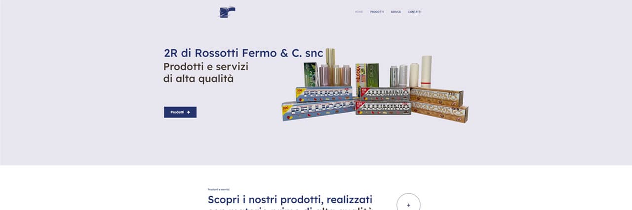 2R di Rossotti Fermo & C. snc - Sito web